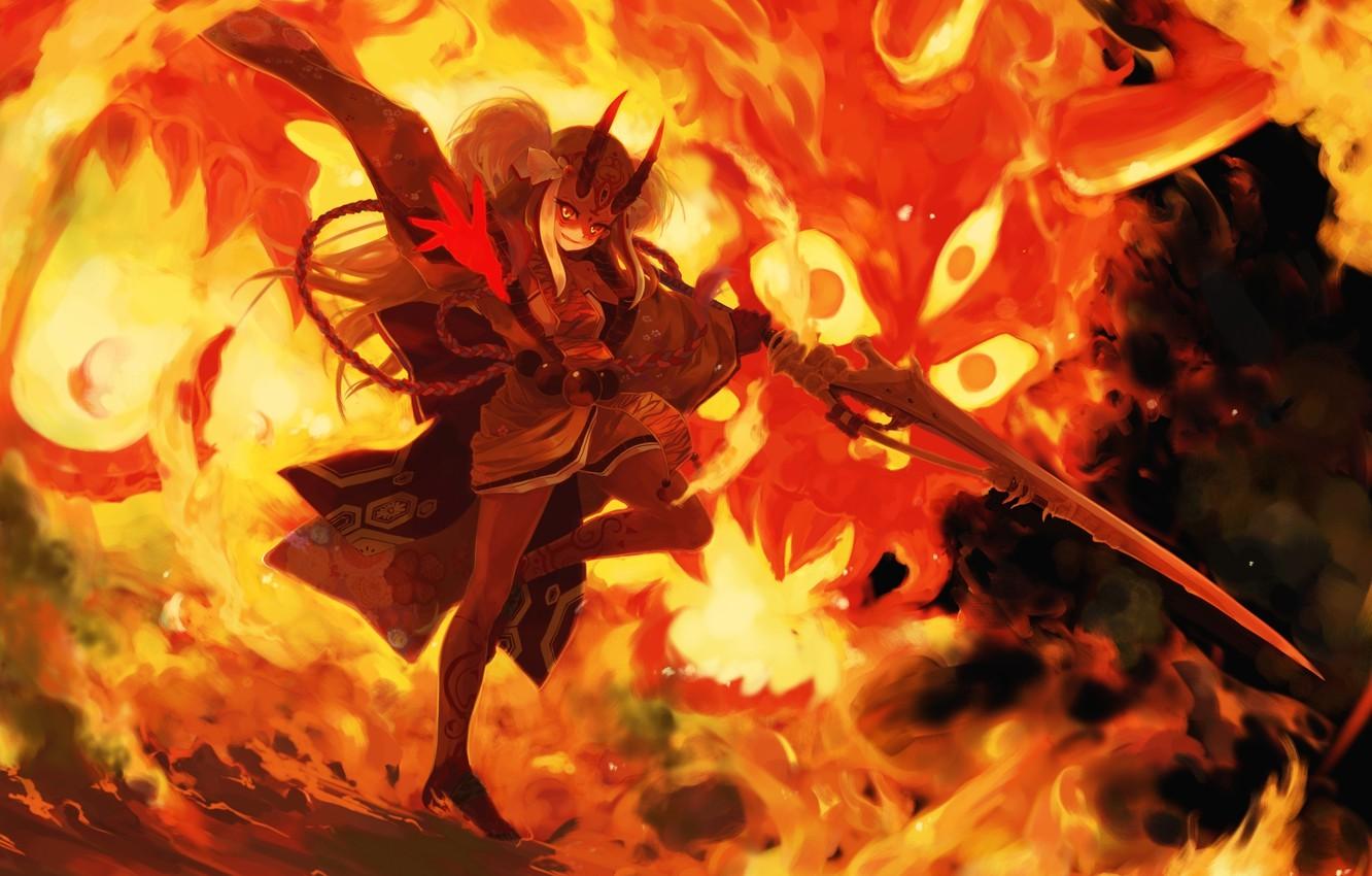 Fire Anime Wallpapers - Wallpaper Cave