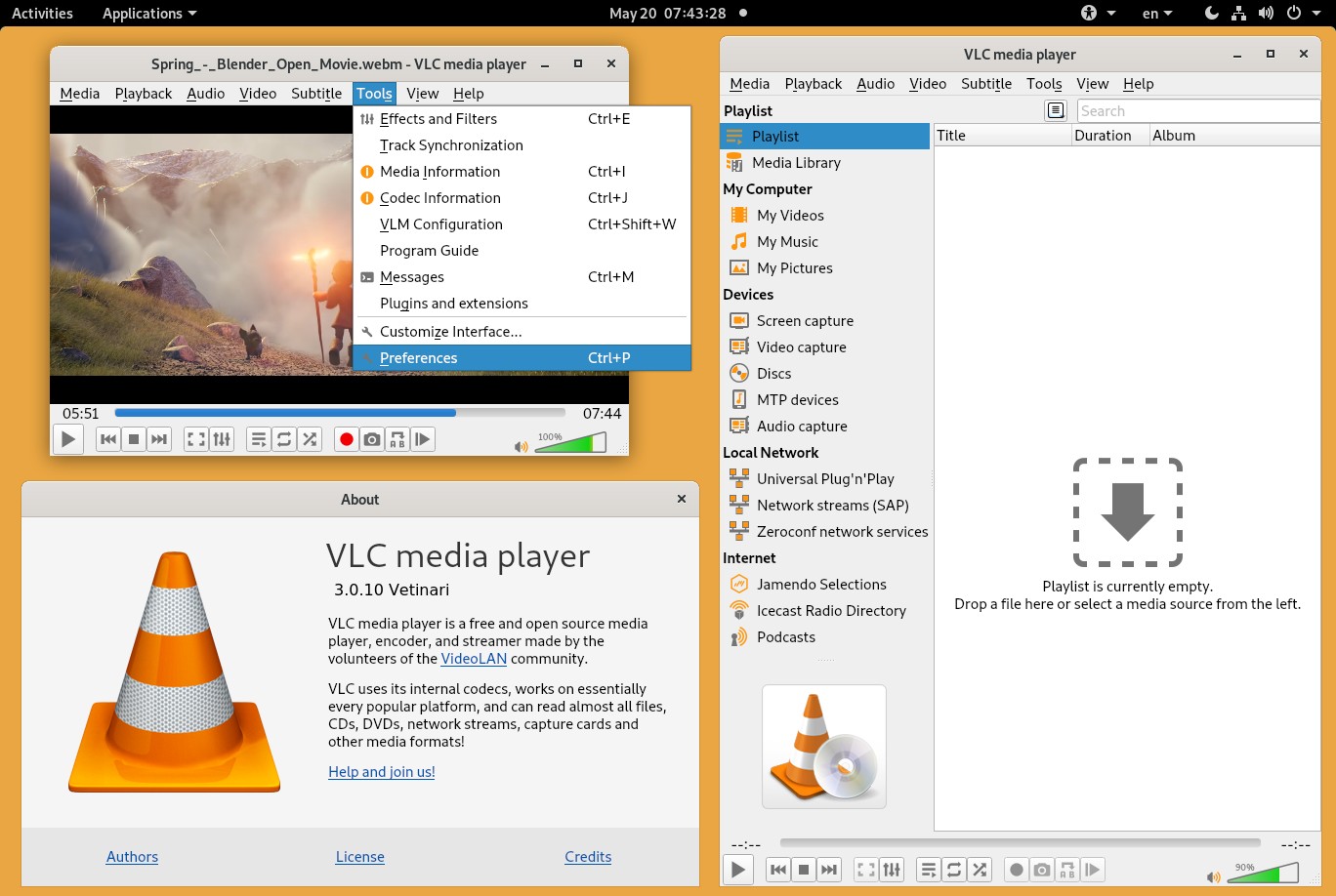 VLC media player - free dvd decoder for window xp