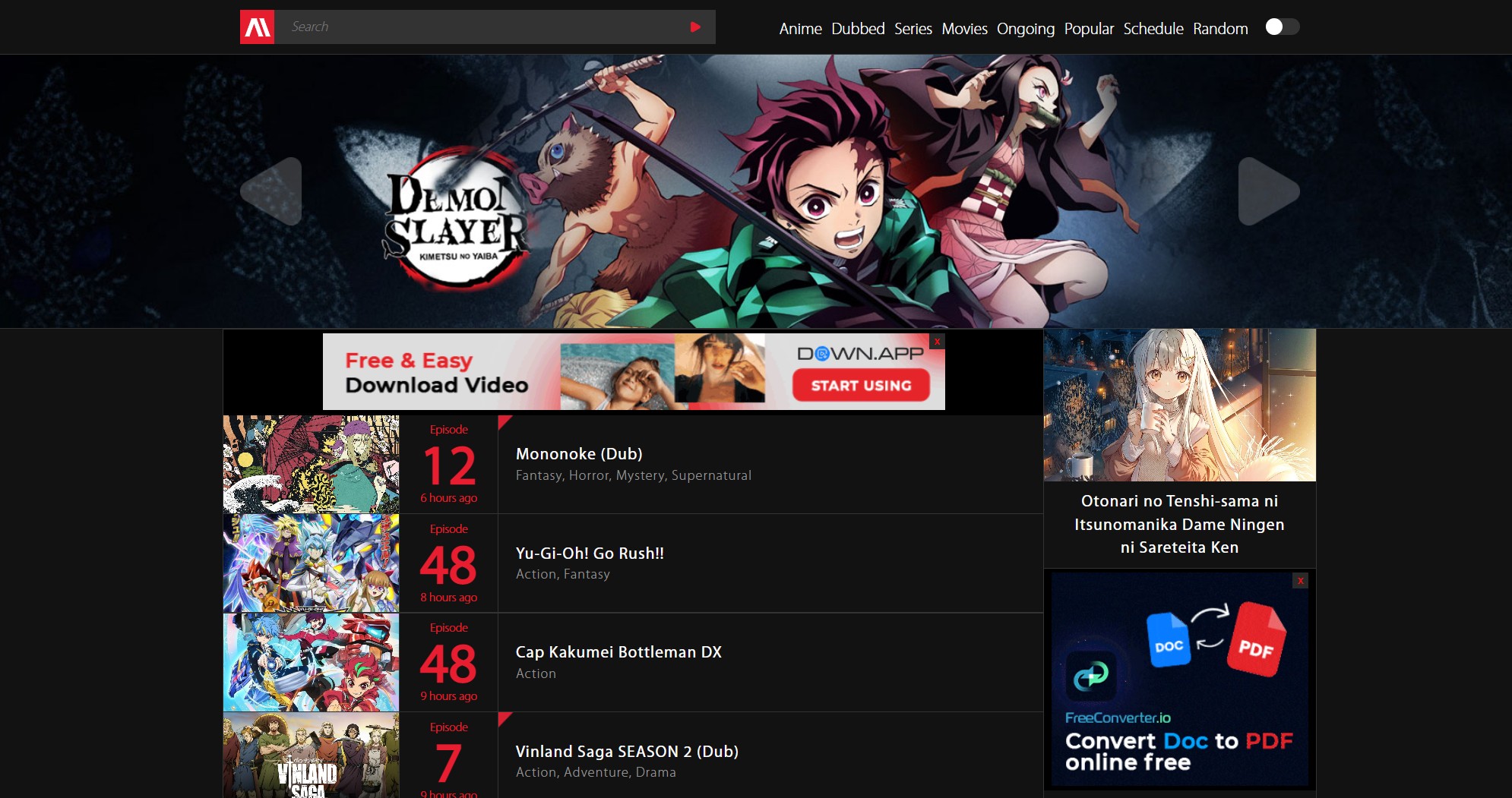 animeheaven-site d'anime gratuit