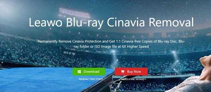 Suppression de Cinavia : Comment supprimer la protection Cinavia:Leawo Blu-ray Cinavia Suppression