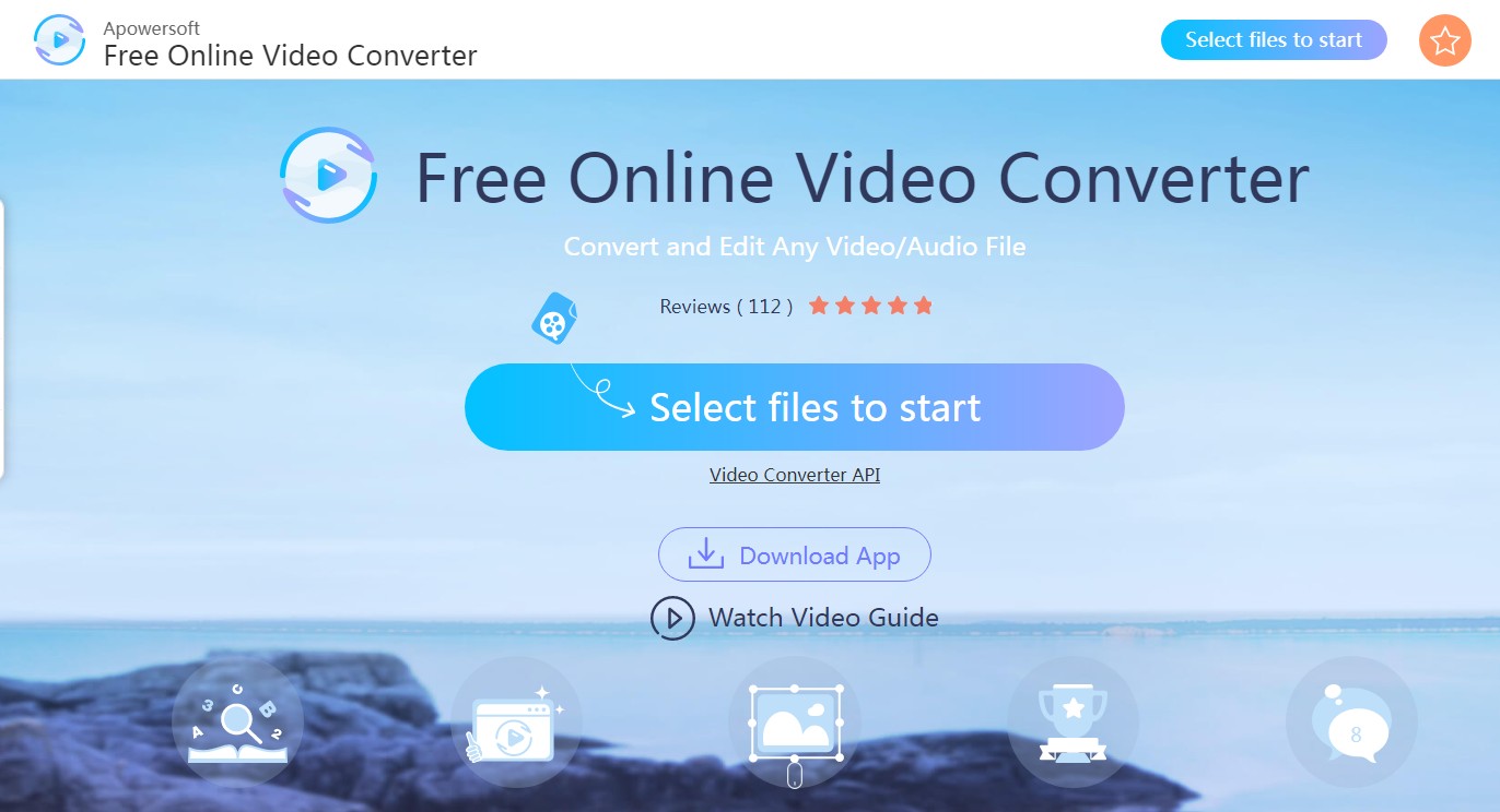 Convert ISO to MP4:(5) Apowersoft Free Online Video Converter