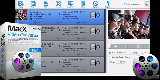 comment convertir mp4 en DVD avec MacX Video Converter