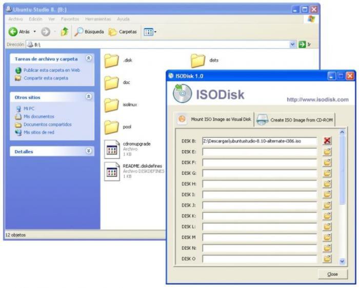 How to create ISO files from DVDs/CDs with ISODisk