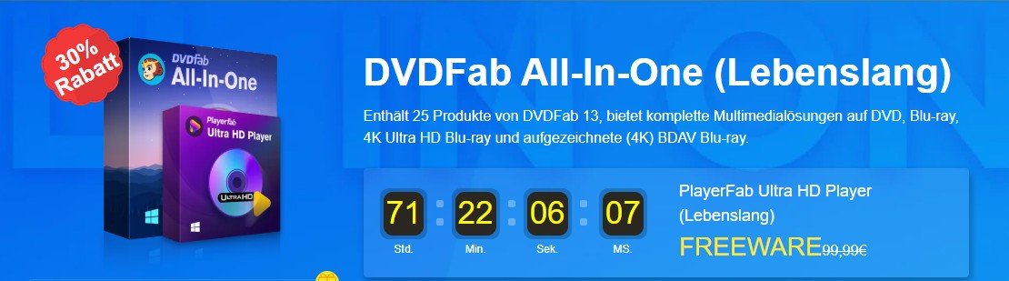 3d blu ray rippen mit DVDFab All In One
