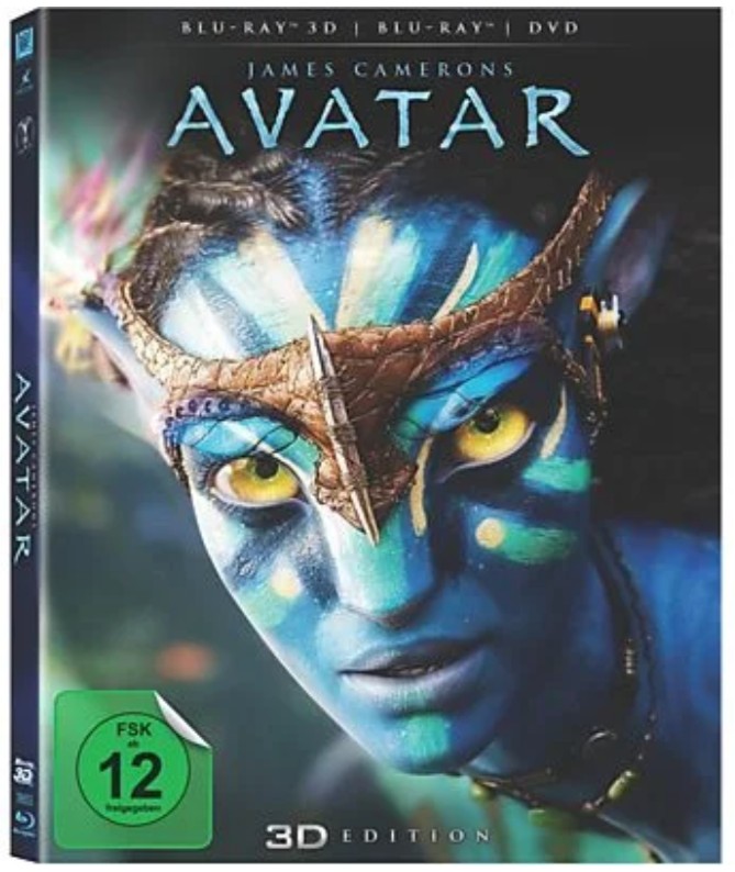 Avartar 2009 3d blu ray filme