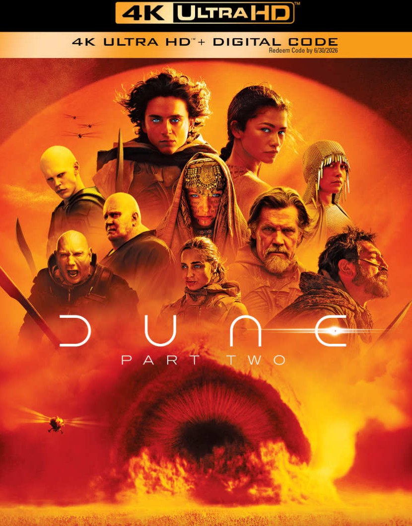 Dune Part Two – Limited Steelbook Edition 4k uhd blu-ray
