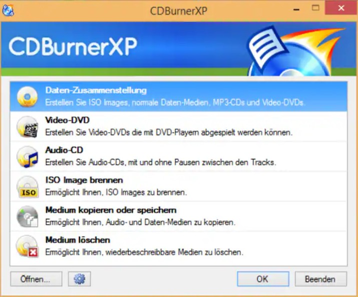 CDBurnerXP