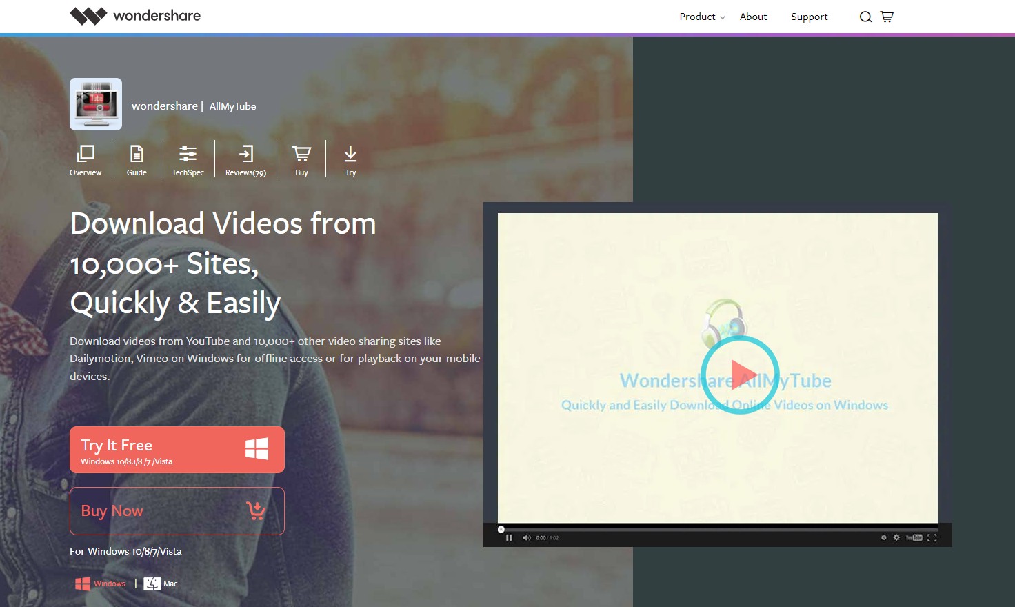 Wondershare AllMyTube Video Downloader