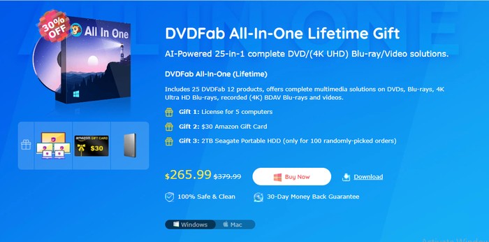 dvd case:DVDFab All-In-One Lifetime Gift: Ihre beste Option