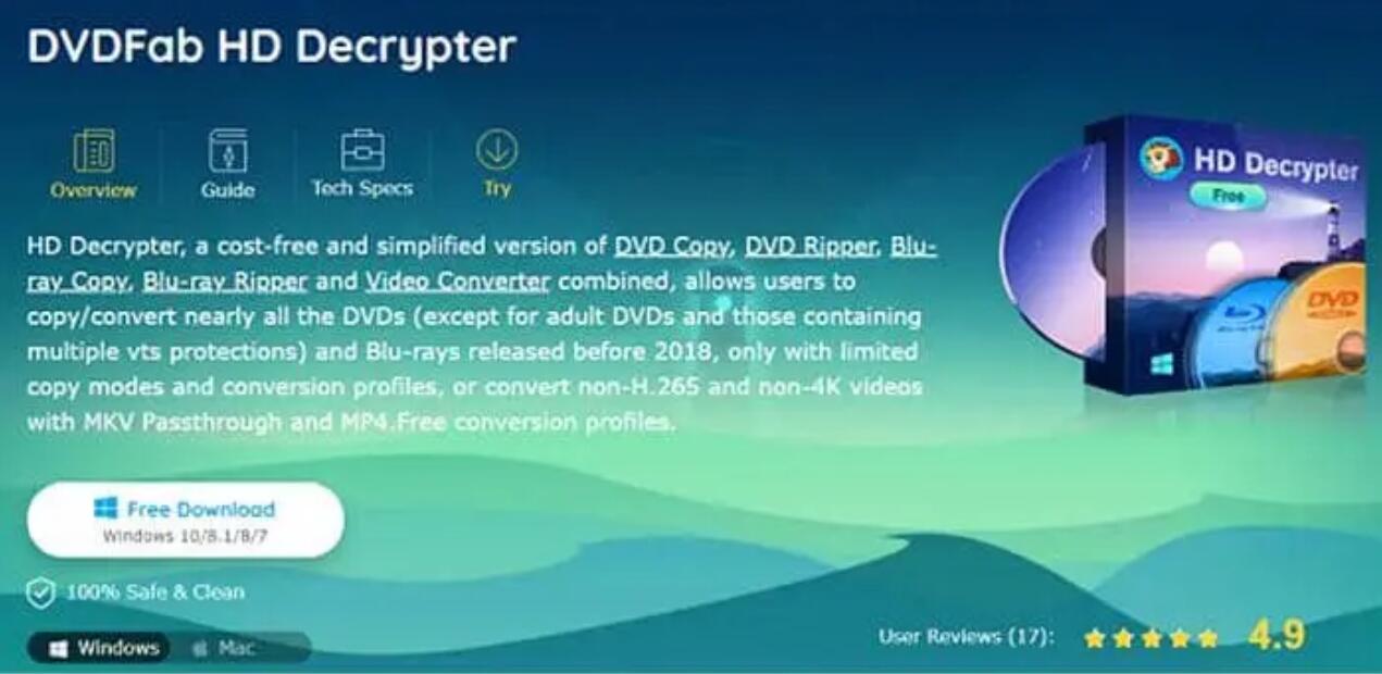 DVDFab HD Decrypter