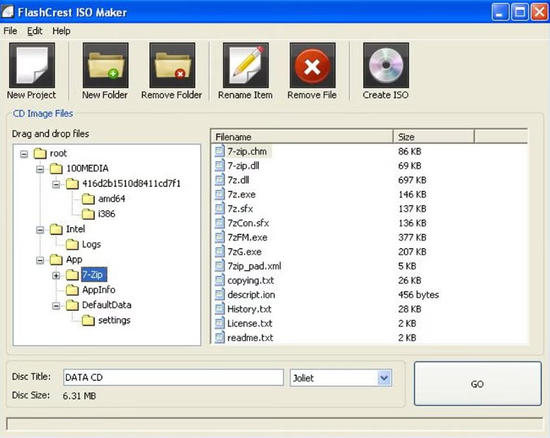 FlashCrest ISO Maker