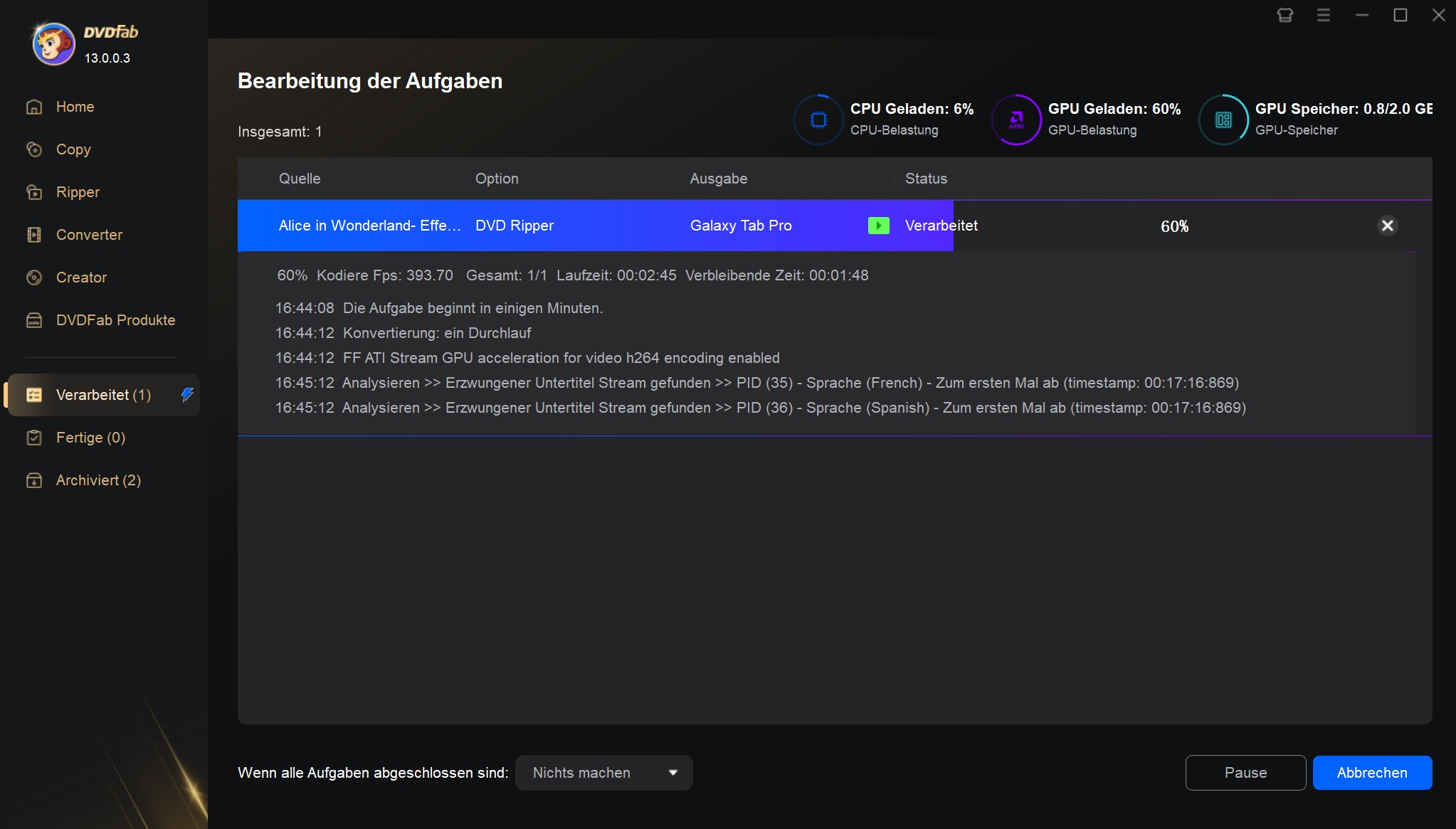 Wie Sie DVD mit einem der besten DVD Ripper rippen: DVDFab DVD Ripper