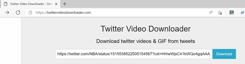 download twitter video:Twitter Video Downloader - Best Twitter Video Downloader for Chrome