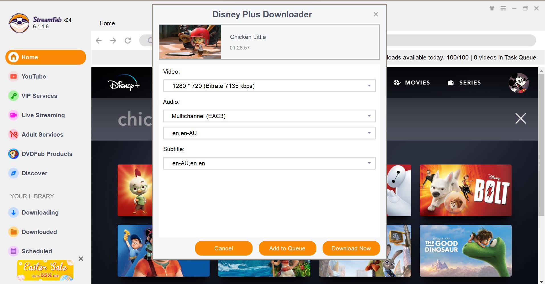 download Chicken Little from disney plus