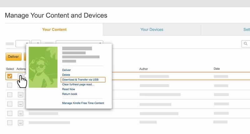 Using Calibre to convert Kindle to PDF