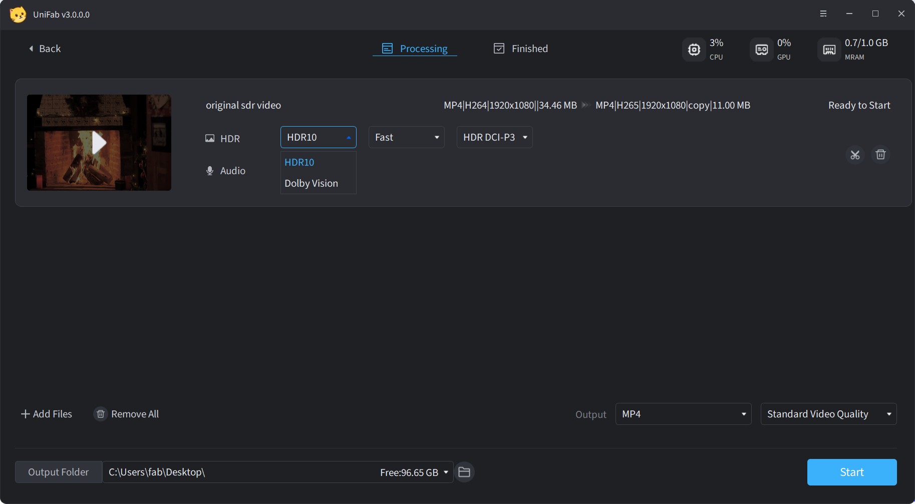 unifab hdr upconverter-step3