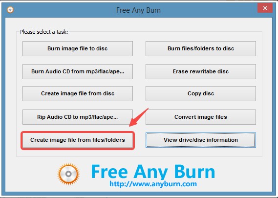 How to Rip DVD to ISO with AnyBurn