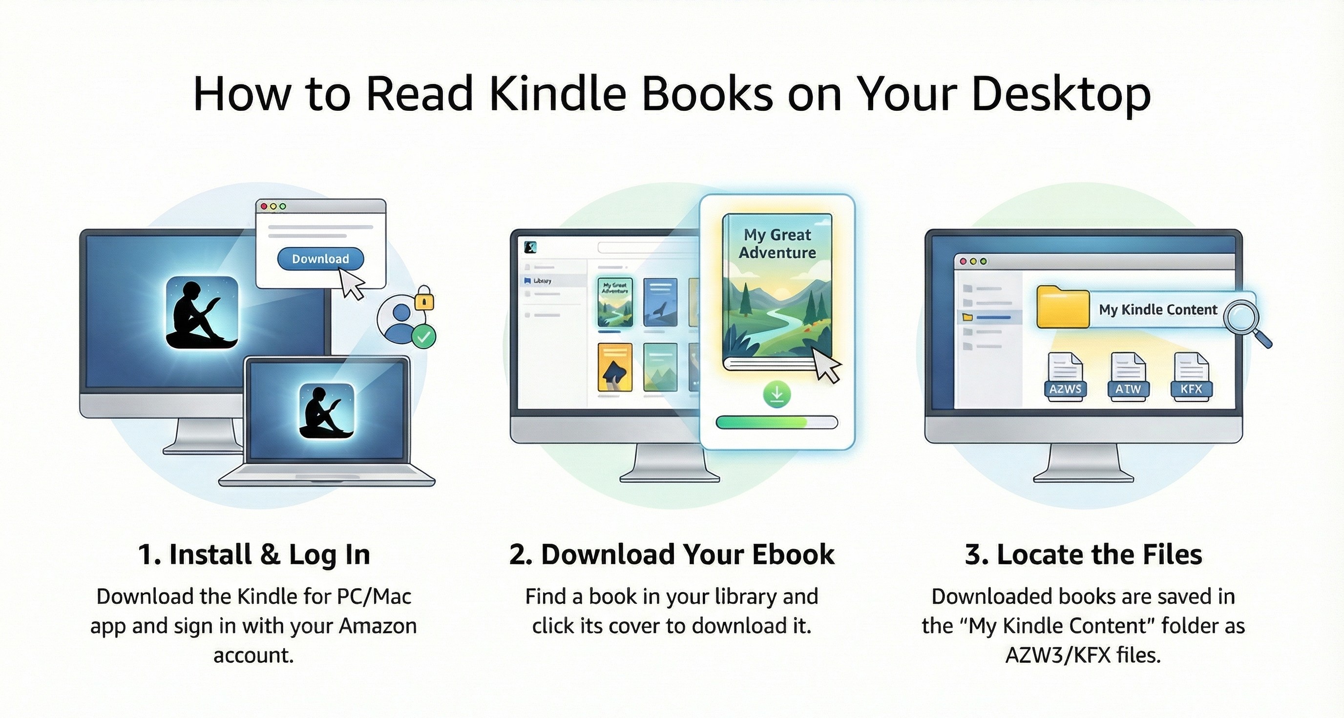 How to Download Kindle Books to PC
