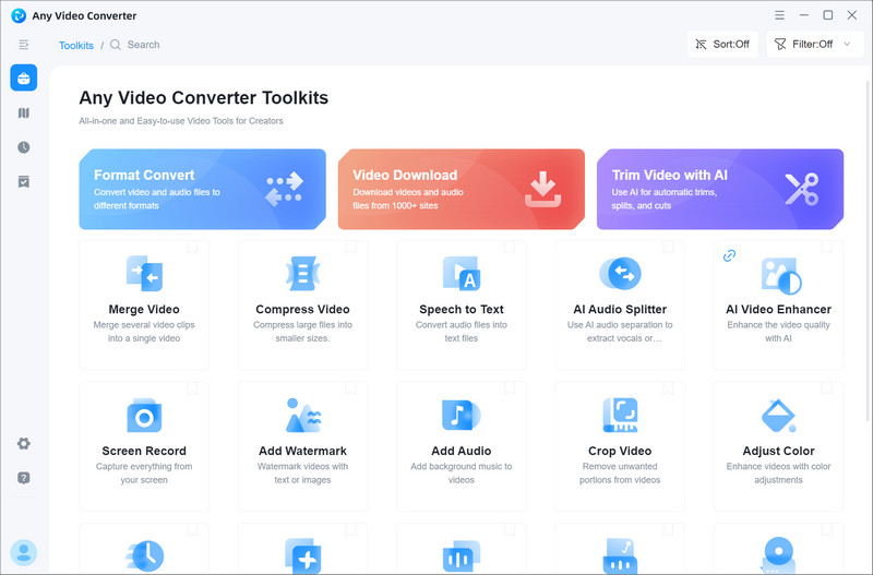 How to convert iso file to avi with Any Video Converter?