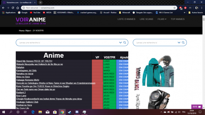 voiranime-site pour regarder des animes gratuit en français