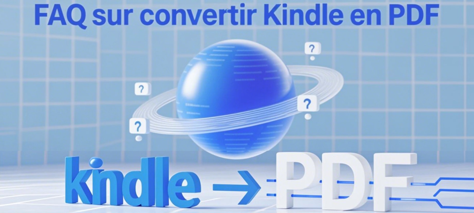 faq sur convertir kindle sur pdf