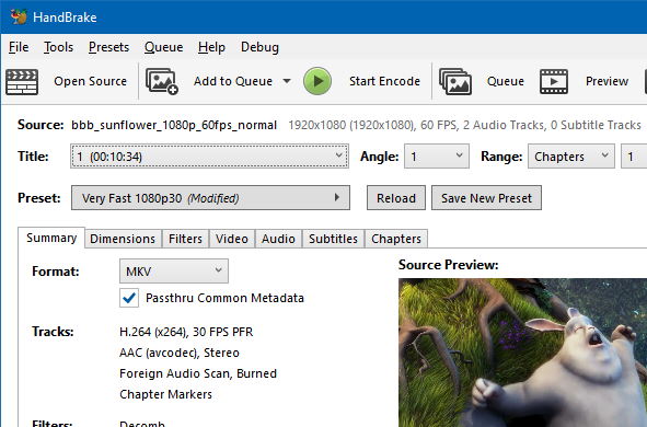 Handbrake - Convertisseur open source idéal pour transformer vos fichiers TS en MP4