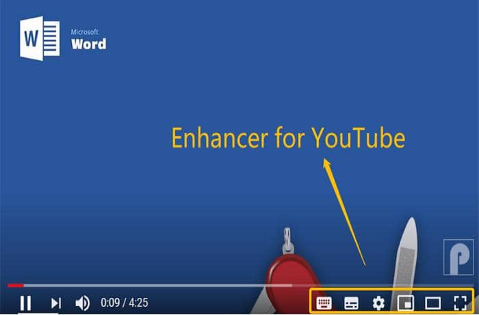 Enhancer for YouTube Chrome/FireFox/Safari/Opera et autres sites Web de streaming