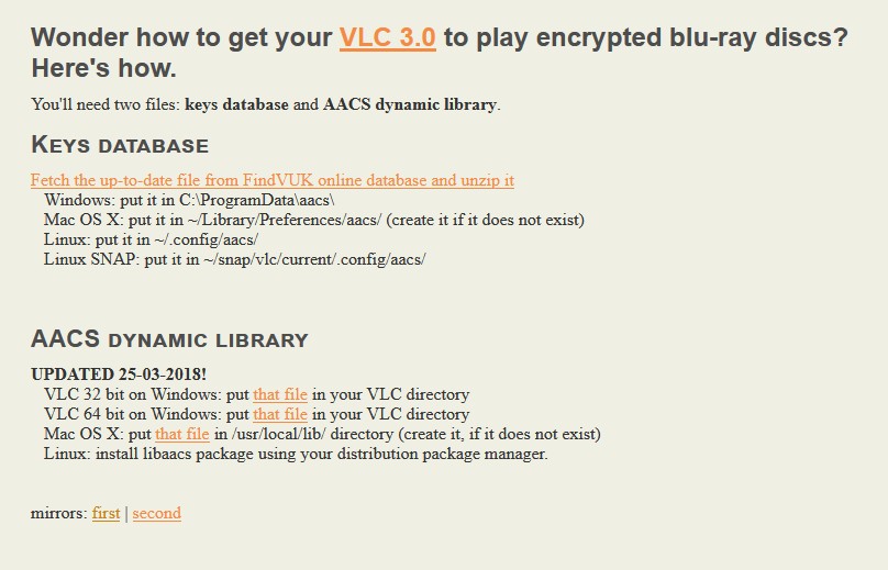 étape de lire des Blu-ray avec VLC