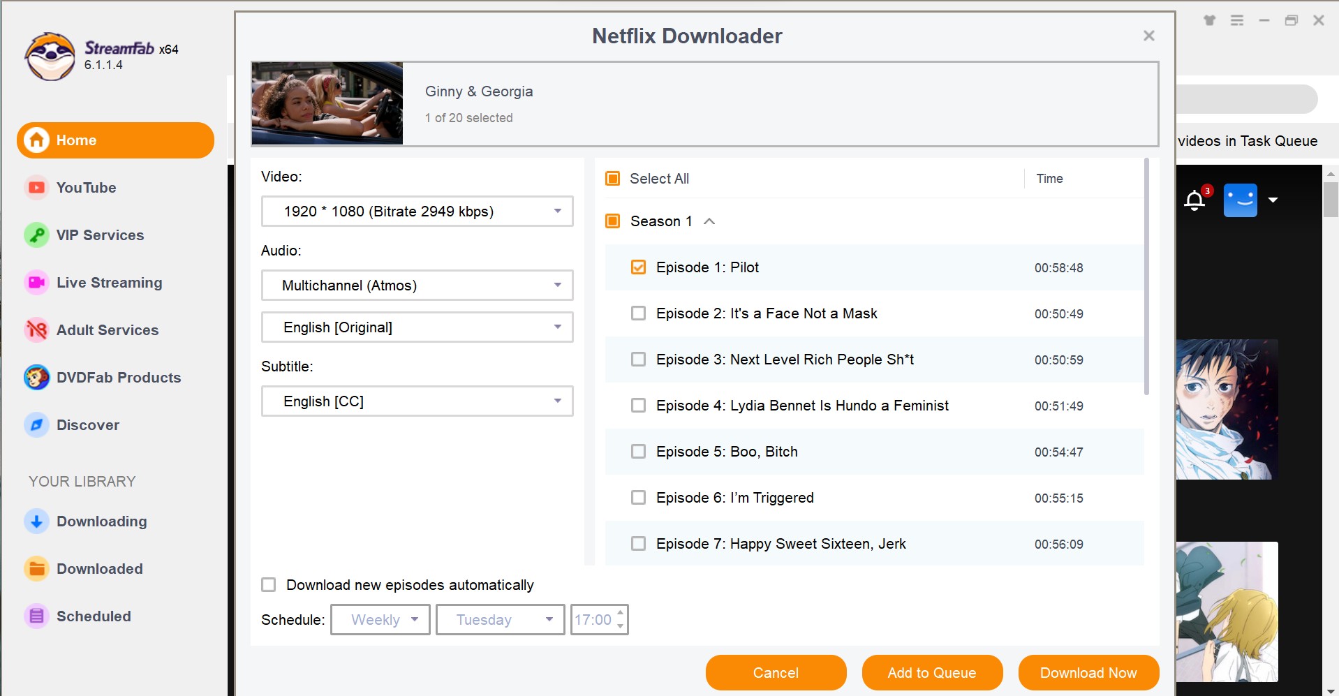 Download HDR Videos from Netflix