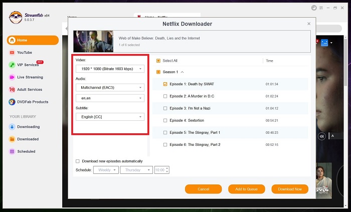 how to cancel netflix:Bonus: Download Netflix Content for Offline Viewing Using StreamFab Netflix Downloader