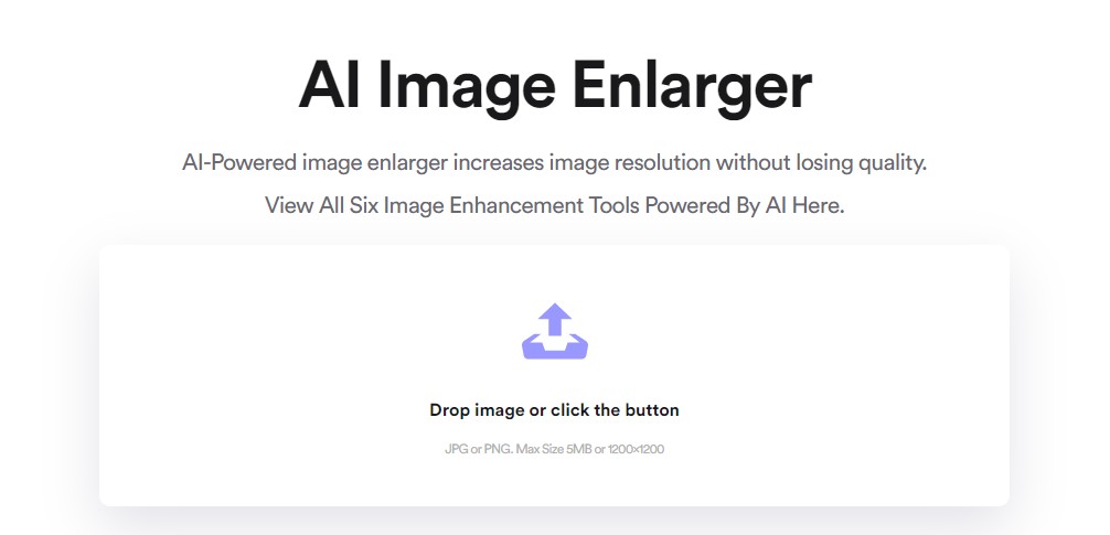 how to enlarge a picture:How to enlarge a picture without losing quality online with AI Image Enlarger?