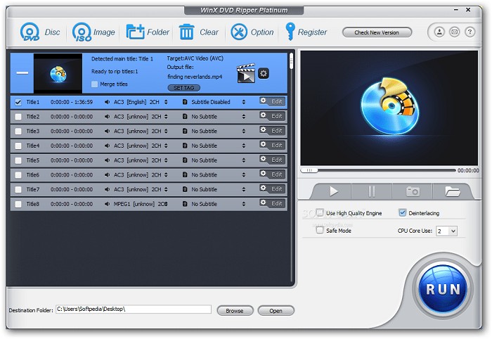 How to copy dvd to ipad with WinX DVD Ripper?