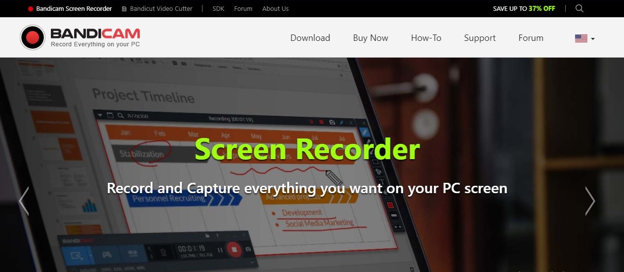 how to screenshot on lenovo laptop:Bandicam Screen Recorder For Screenshot on Lenovo