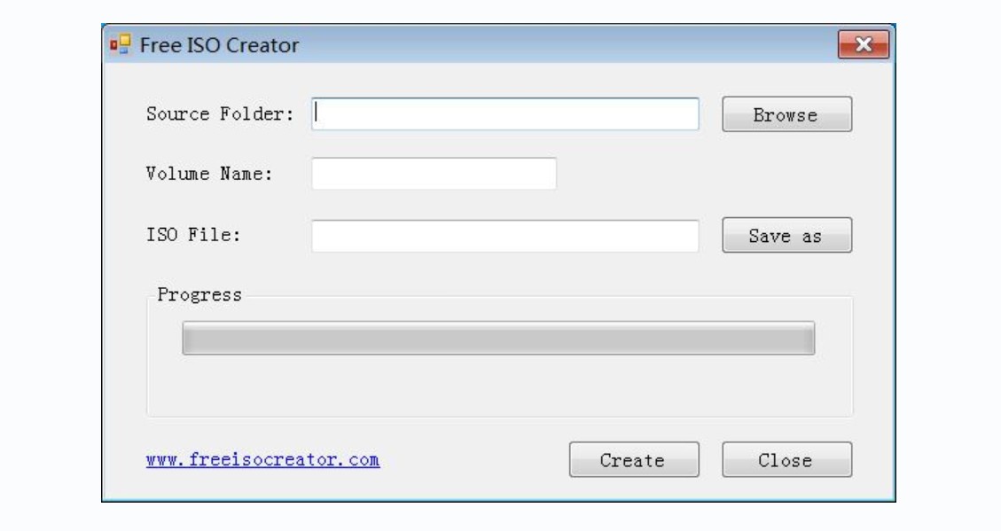 How to create ISO files from Folders/DVDs/CDs with Free ISO Creator