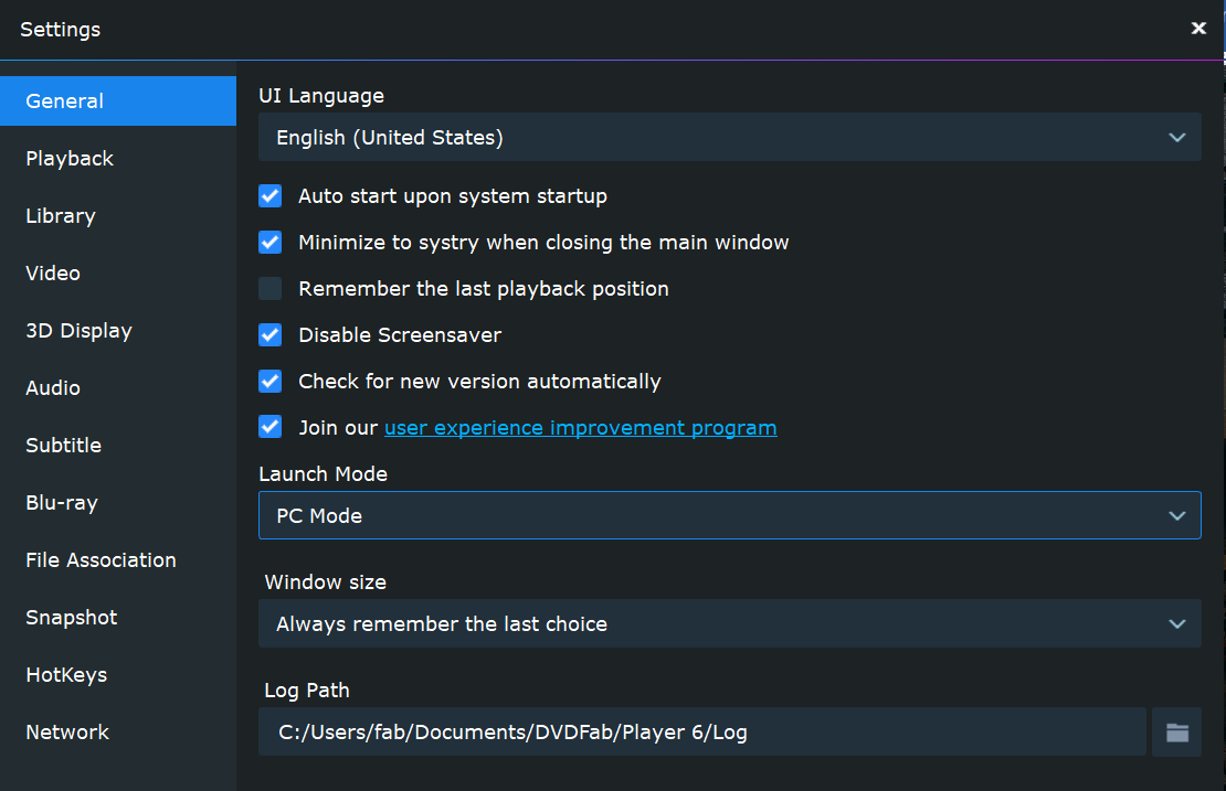 leawo blu-ray player keyboard controls