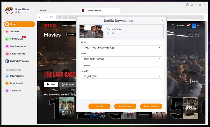 netflix download limit:Bonus: Avoid Netflix Download Limits Complexly With StreamFab Netflix Downloader