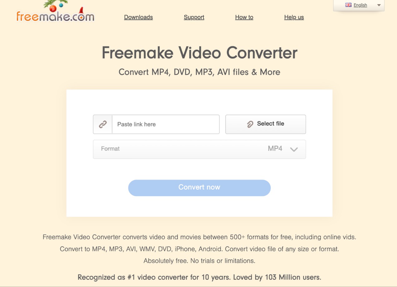 Cisdem Video Converter alternative: freemake