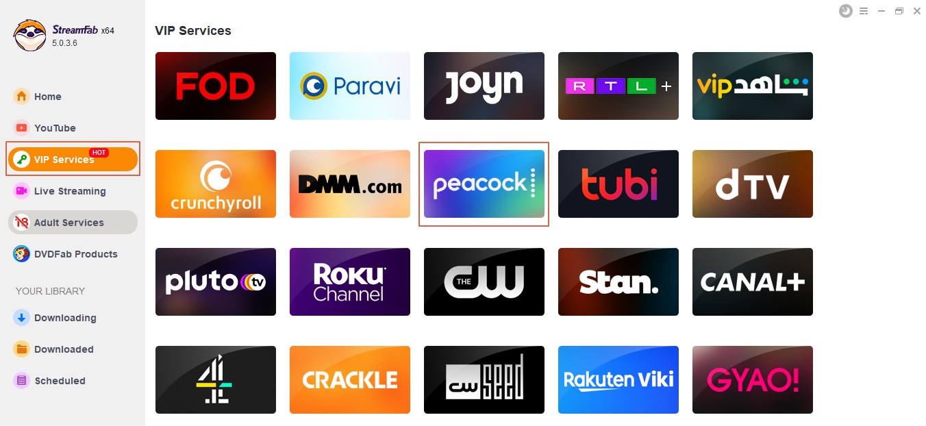 Paramount Plus Vs Peacock TV:Steps to download with StreamFab Peacock downloader