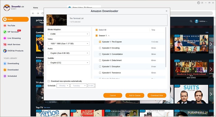 Que sont les chaînes d'Amazon Prime Video:Télécharger le contenu des chaînes d'Amazon Prime avec StreamFab Amazon Downloader