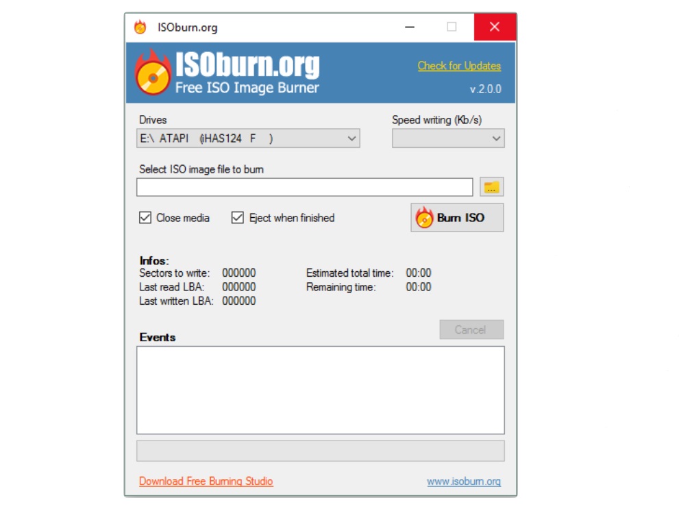 Best Free ISO Burner: 2.6 ISOburn