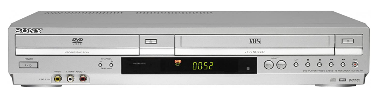 Sony SLVD370P DVD/VCR Progressive Scan Combo Player