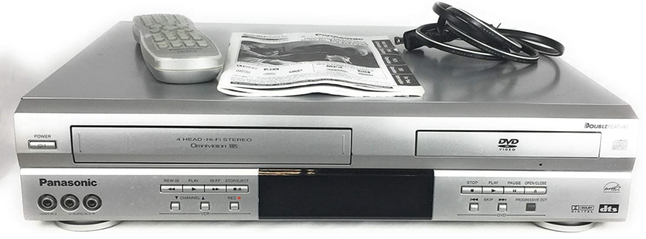 vhs dvd player