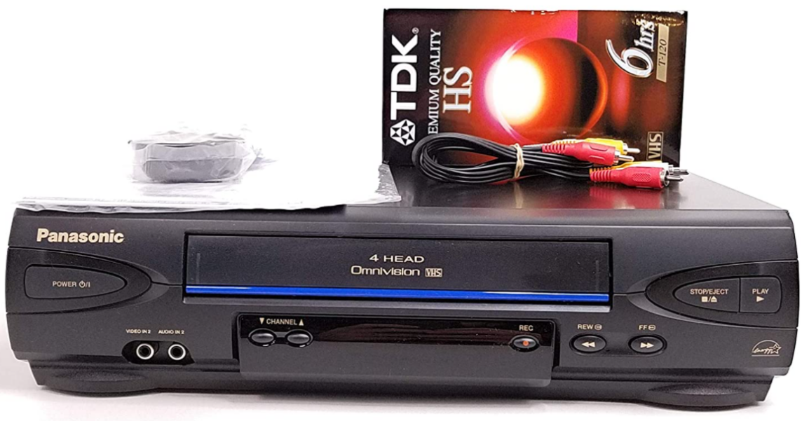 vhs dvd combo player