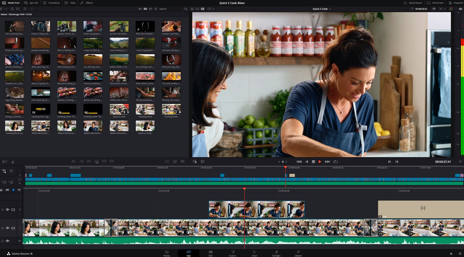 video restoration DaVinci Resolve