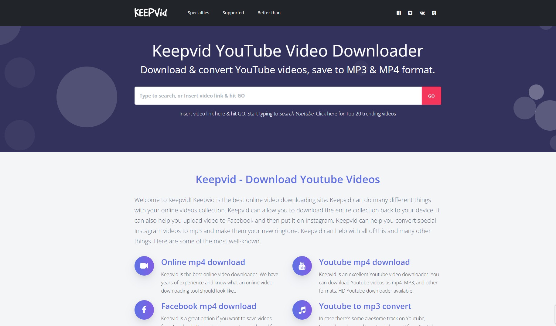 KeepVid Video Saver