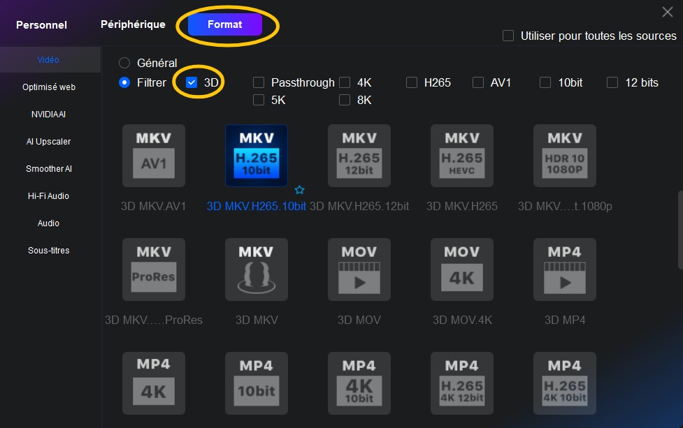 Comment convertir blu ray en mkv avec DVDFab Blu-ray Ripper